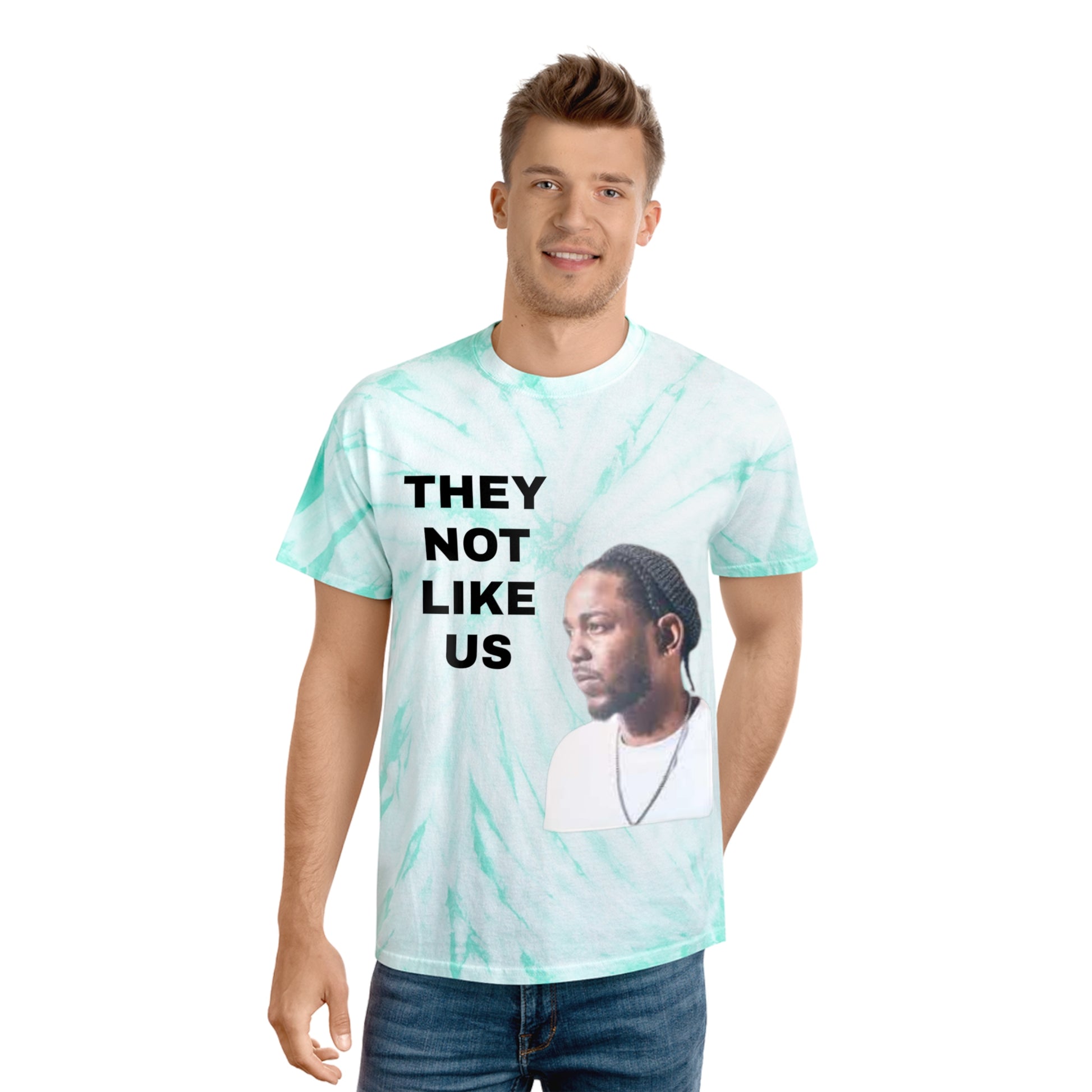 Kendrick Lamar GOAT Tie-Dye Tee, Cyclone - HCWP