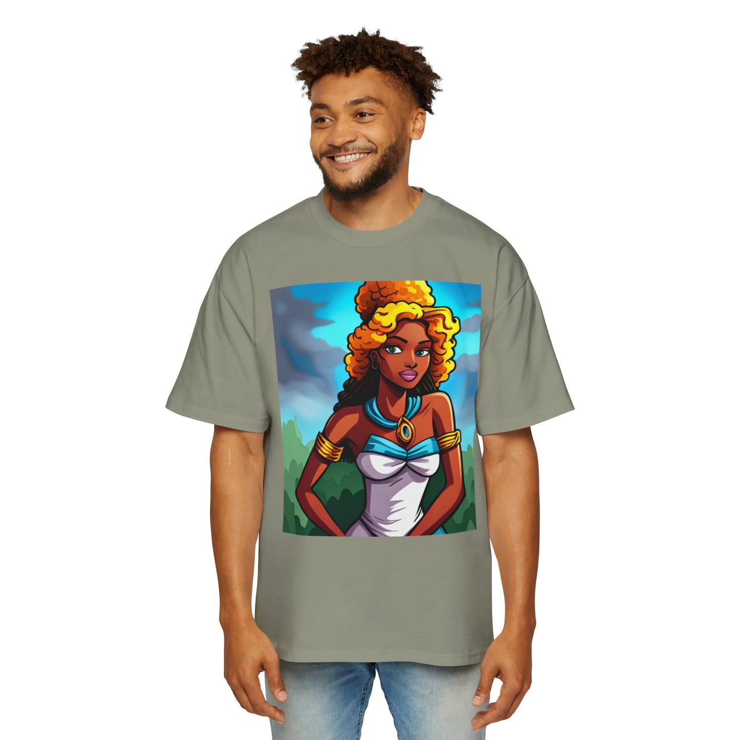 Men's Heavy Oversized Tee - HCWP