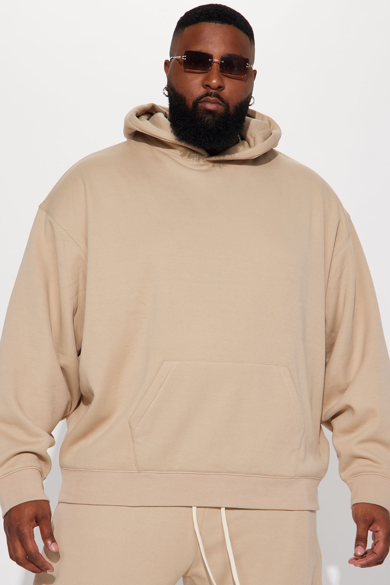 Tyson Oversized Heavyweight Hoodie - Black - HCWP