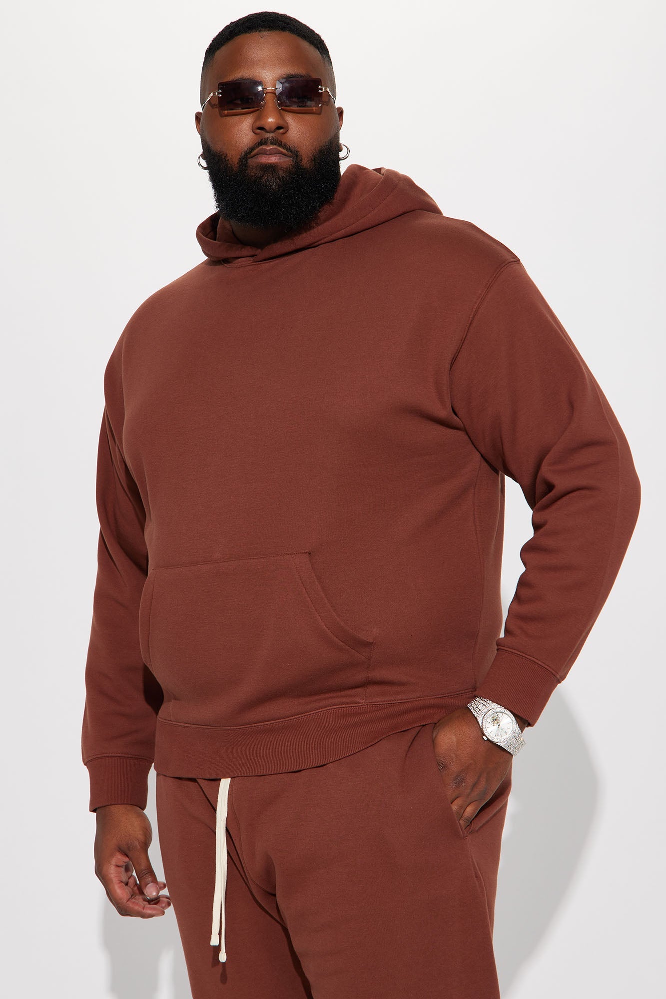 Tyson Oversized Heavyweight Hoodie - Black - HCWP