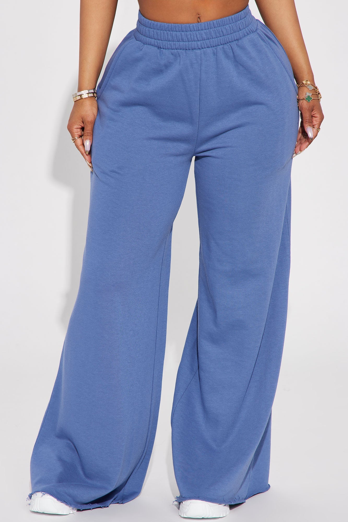 Fair Game Lounge Wide Leg Pant - Black - HCWP