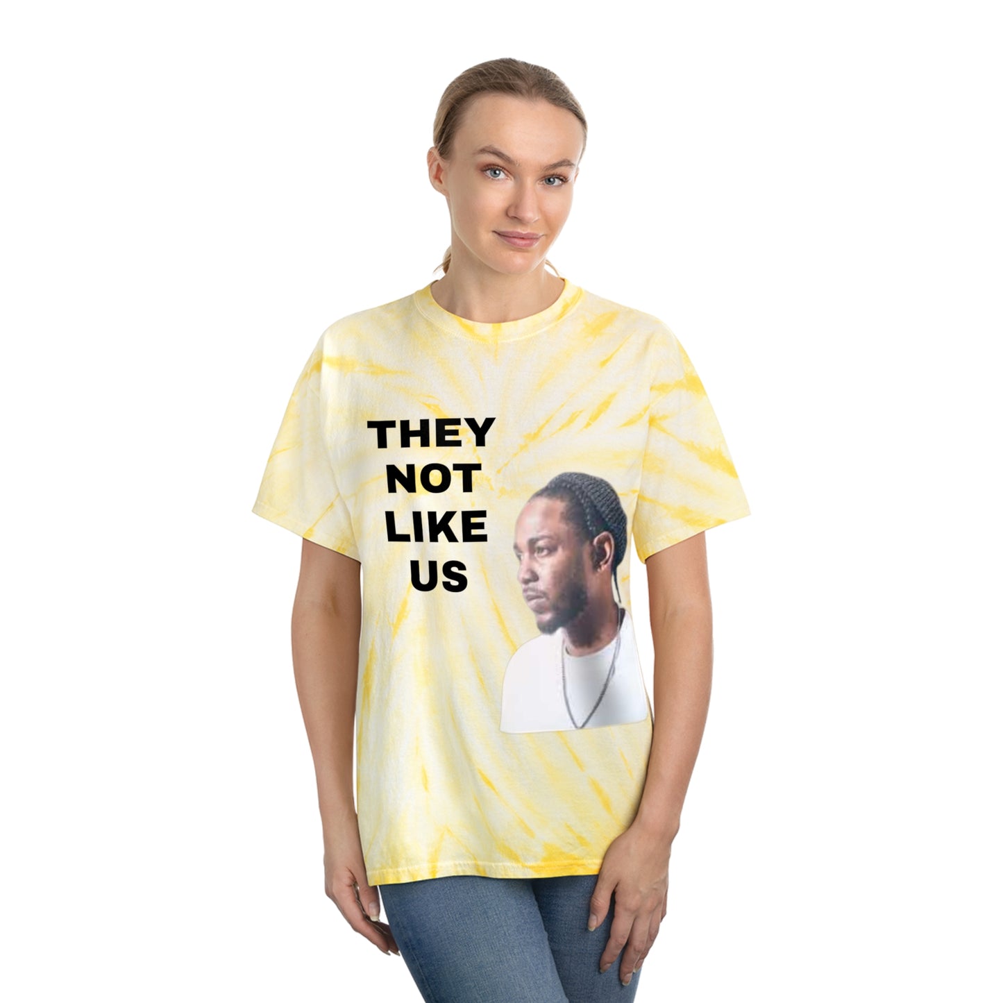 Kendrick Lamar GOAT Tie-Dye Tee, Cyclone - HCWP