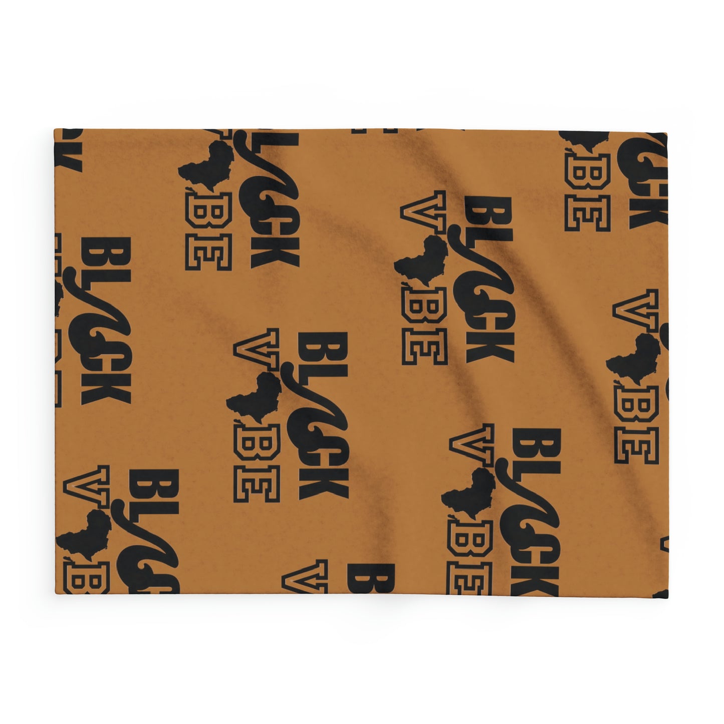 Black Vibe Arctic Fleece Blanket - HCWP