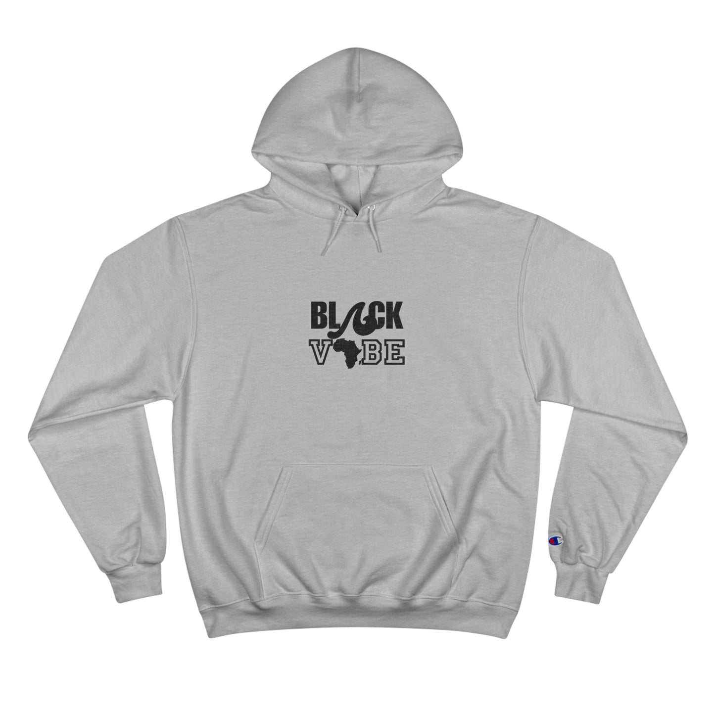 Black Vibe Champion Hoodie - HCWP