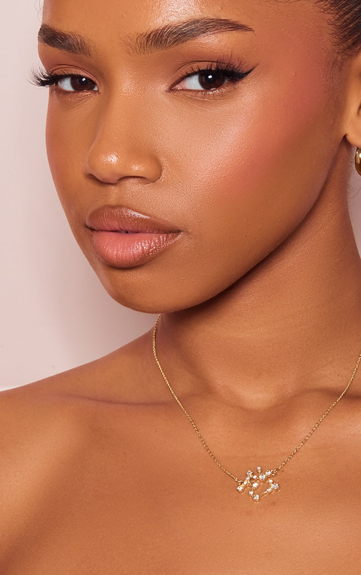 Gold Plated Pisces Celestial Necklace - HCWP