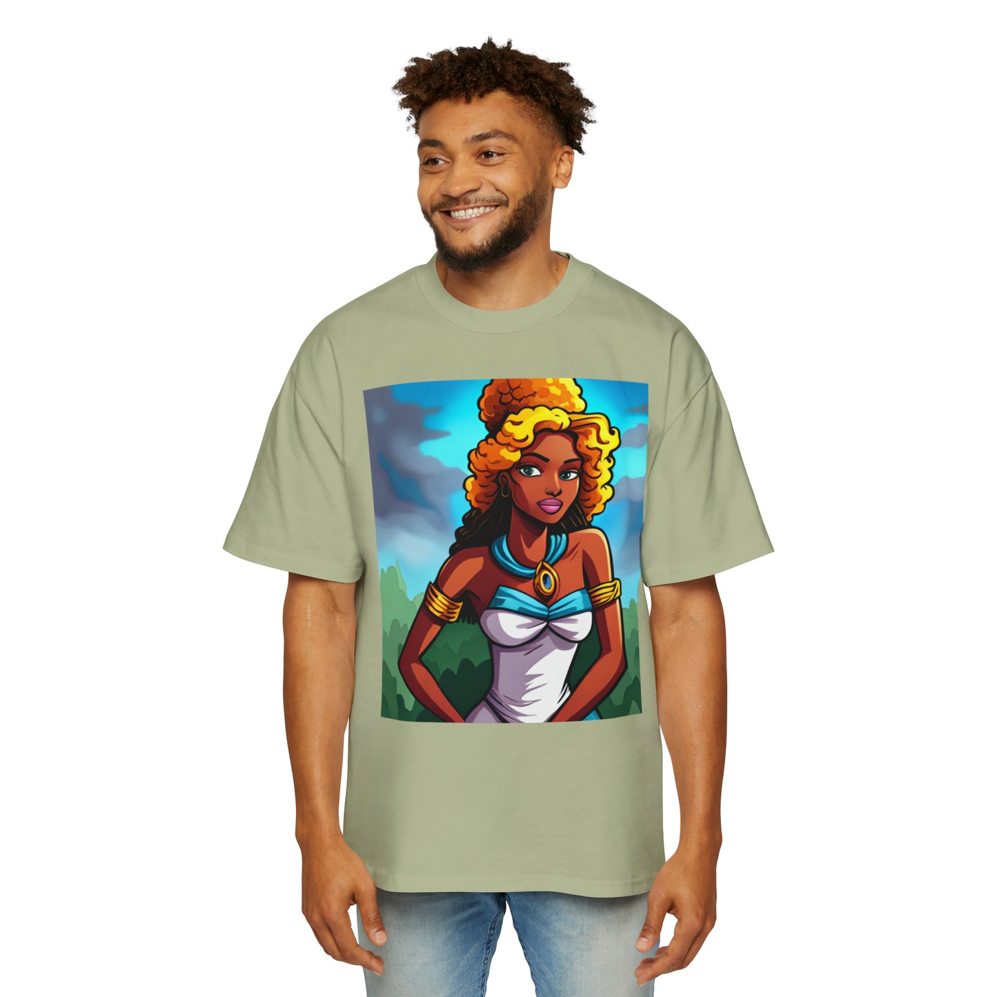 Men's Heavy Oversized Tee - HCWP