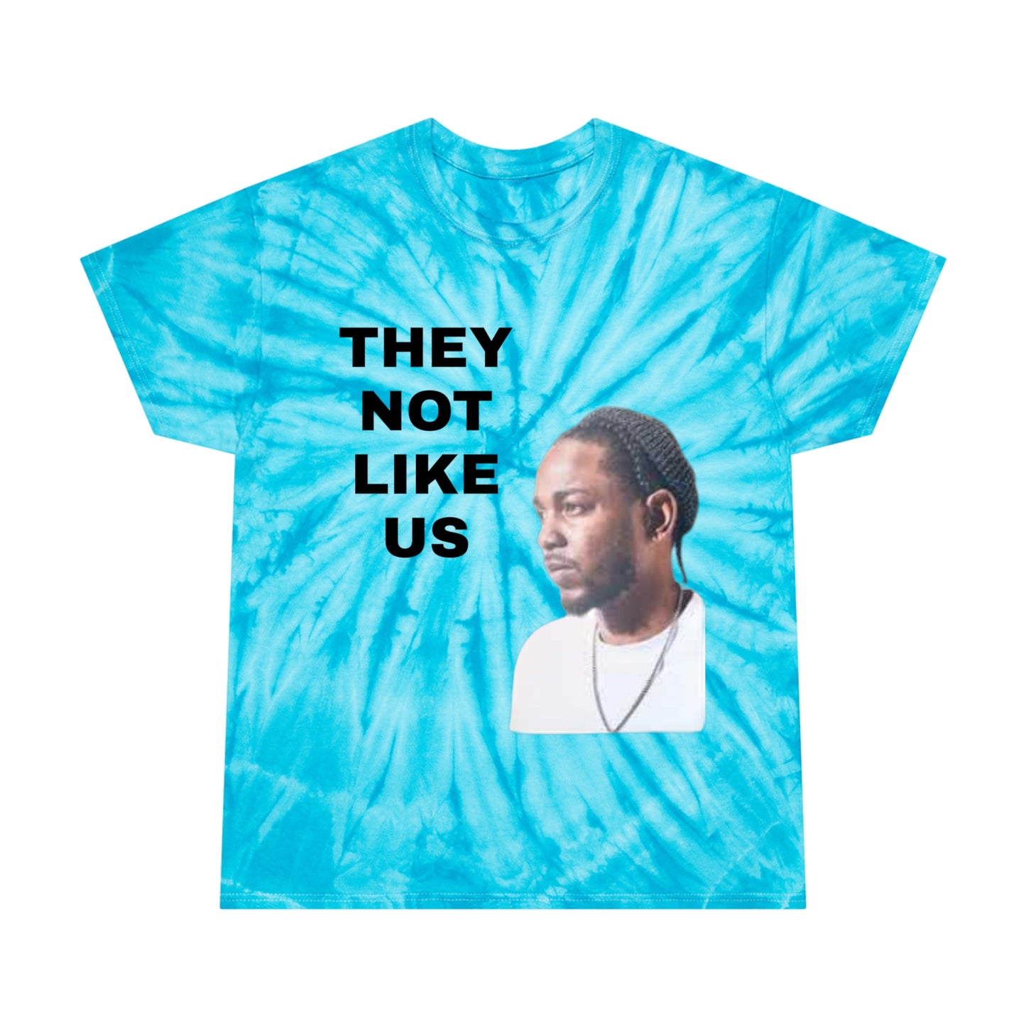 Kendrick Lamar GOAT Tie-Dye Tee, Cyclone - HCWP