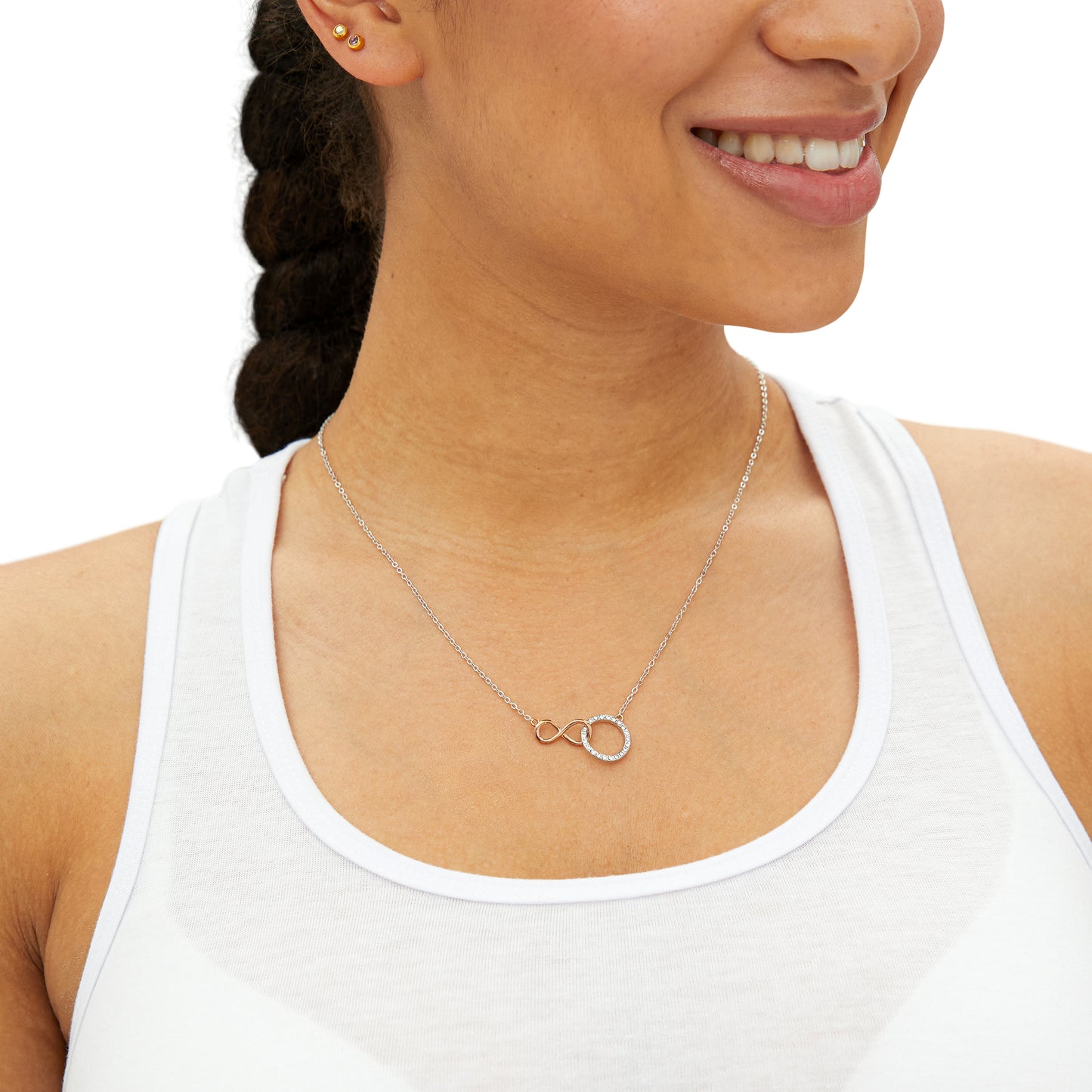 Infinity Circle Necklace - HCWP