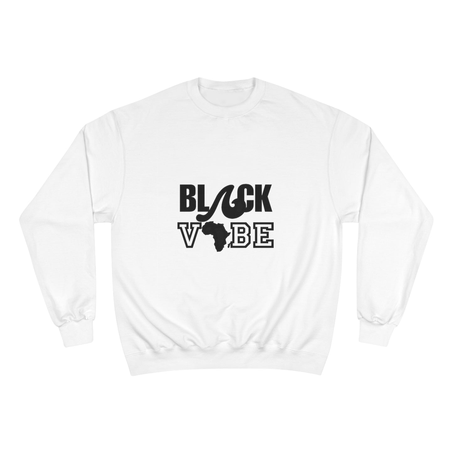 Black Vibe Champion Sweatshirt - HCWP