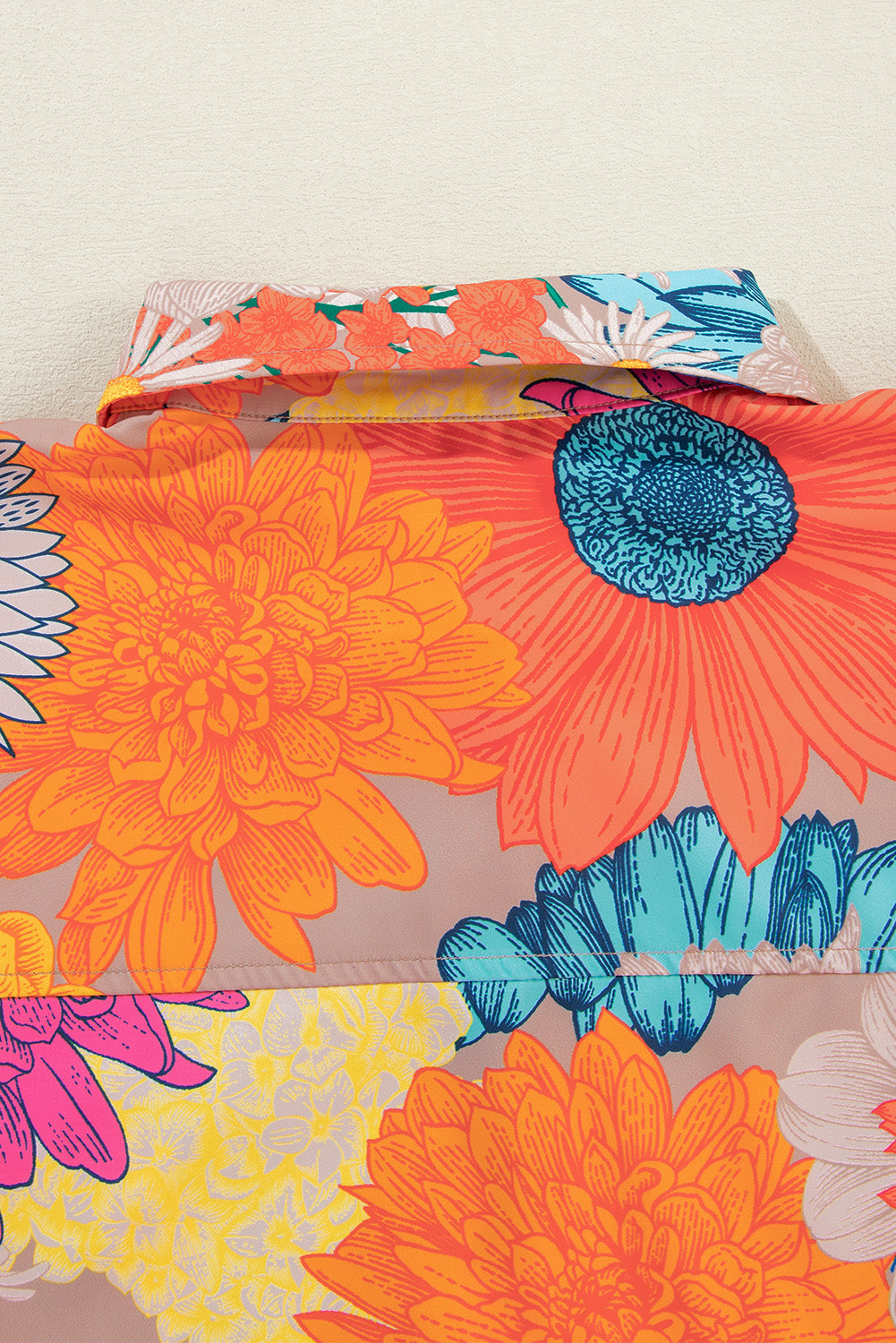 Orange Floral Printed Set - HCWP