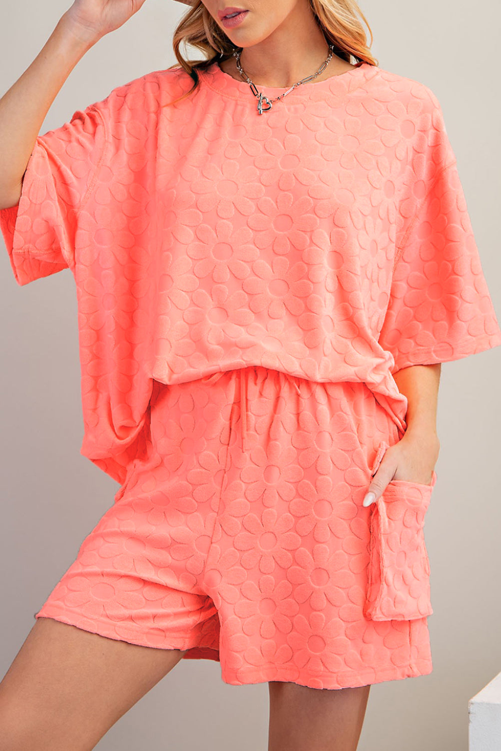 Grapefruit Orange Floral Set - HCWP