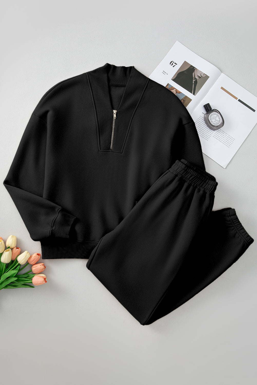 Black Plain Set - HCWP