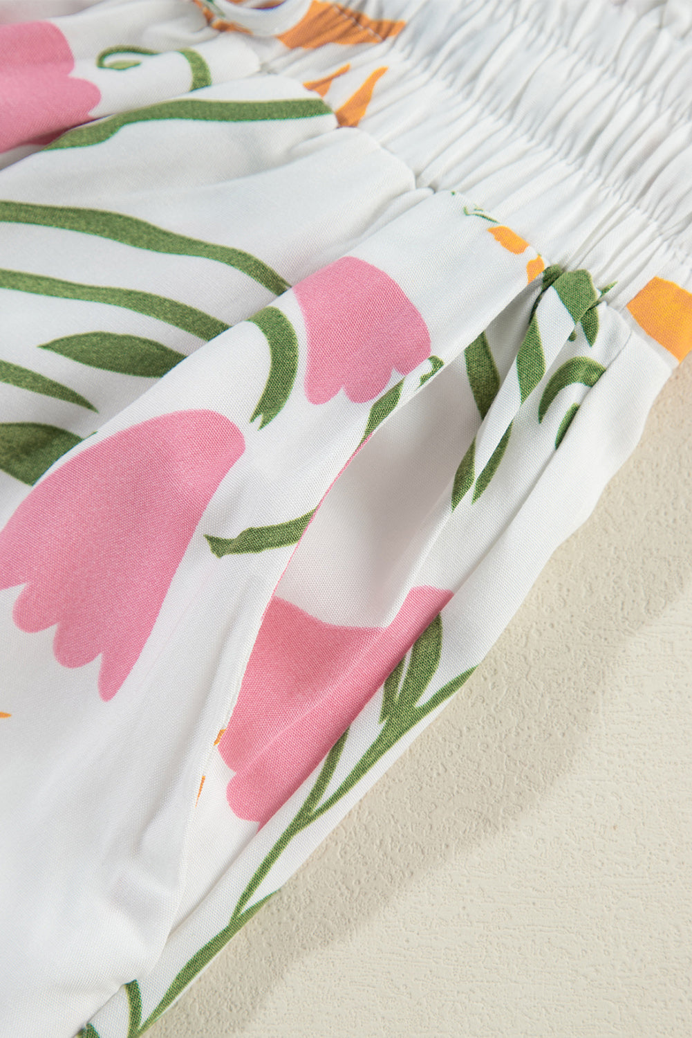White Colorful Printed Set - HCWP