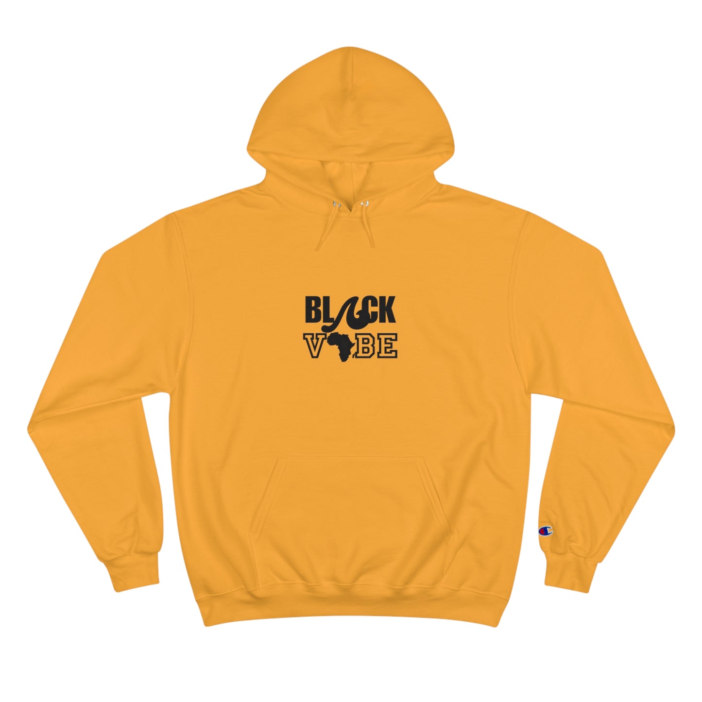 Black Vibe Champion Hoodie - HCWP