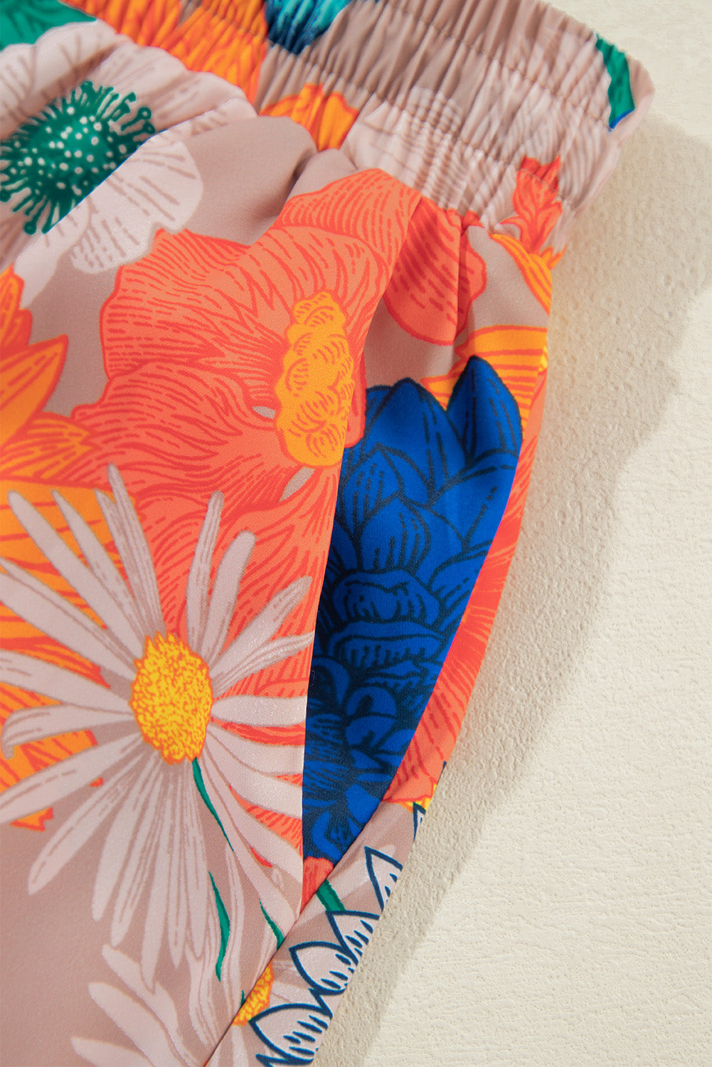 Orange Floral Printed Set - HCWP
