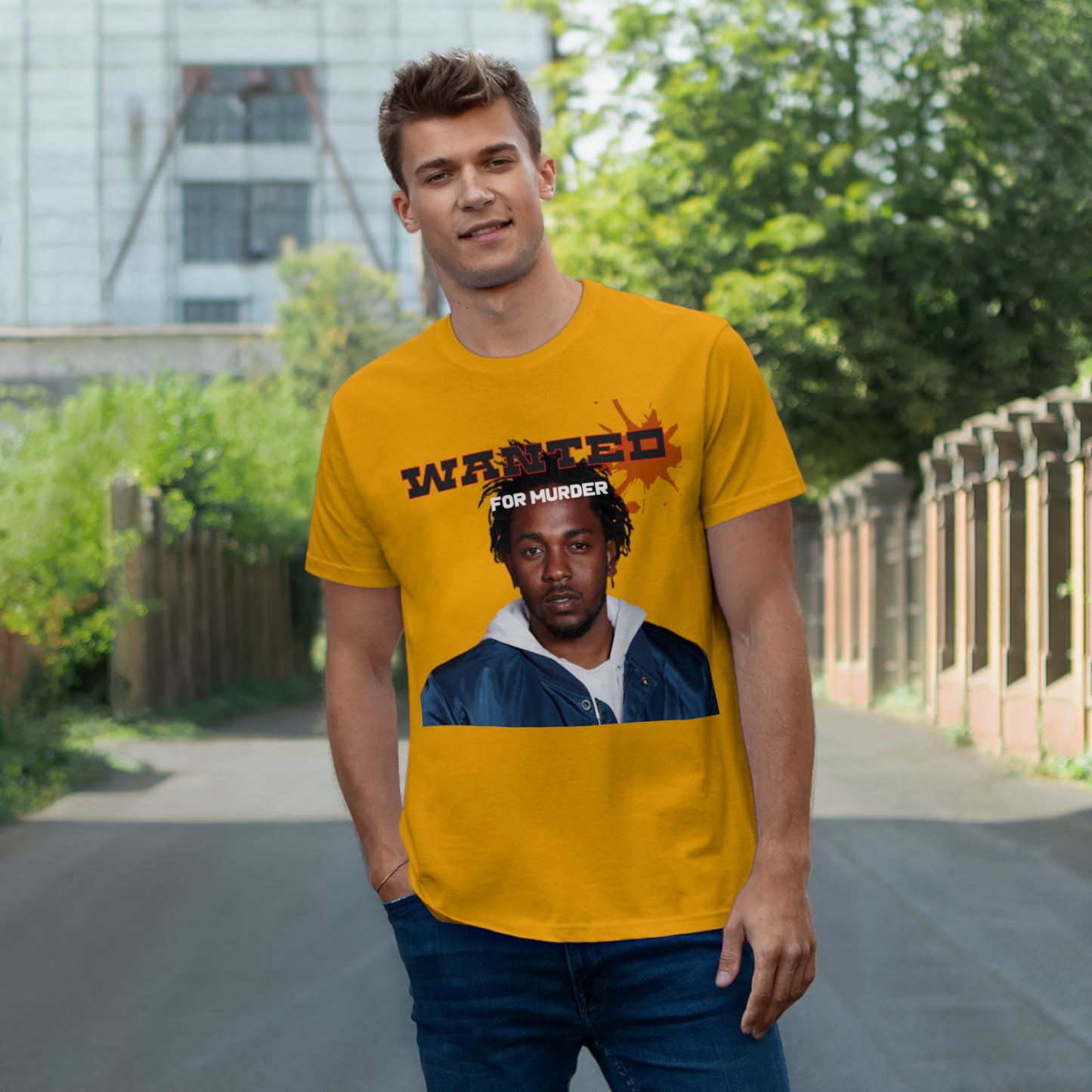 Wanted Kendrick T-shirt - HCWP