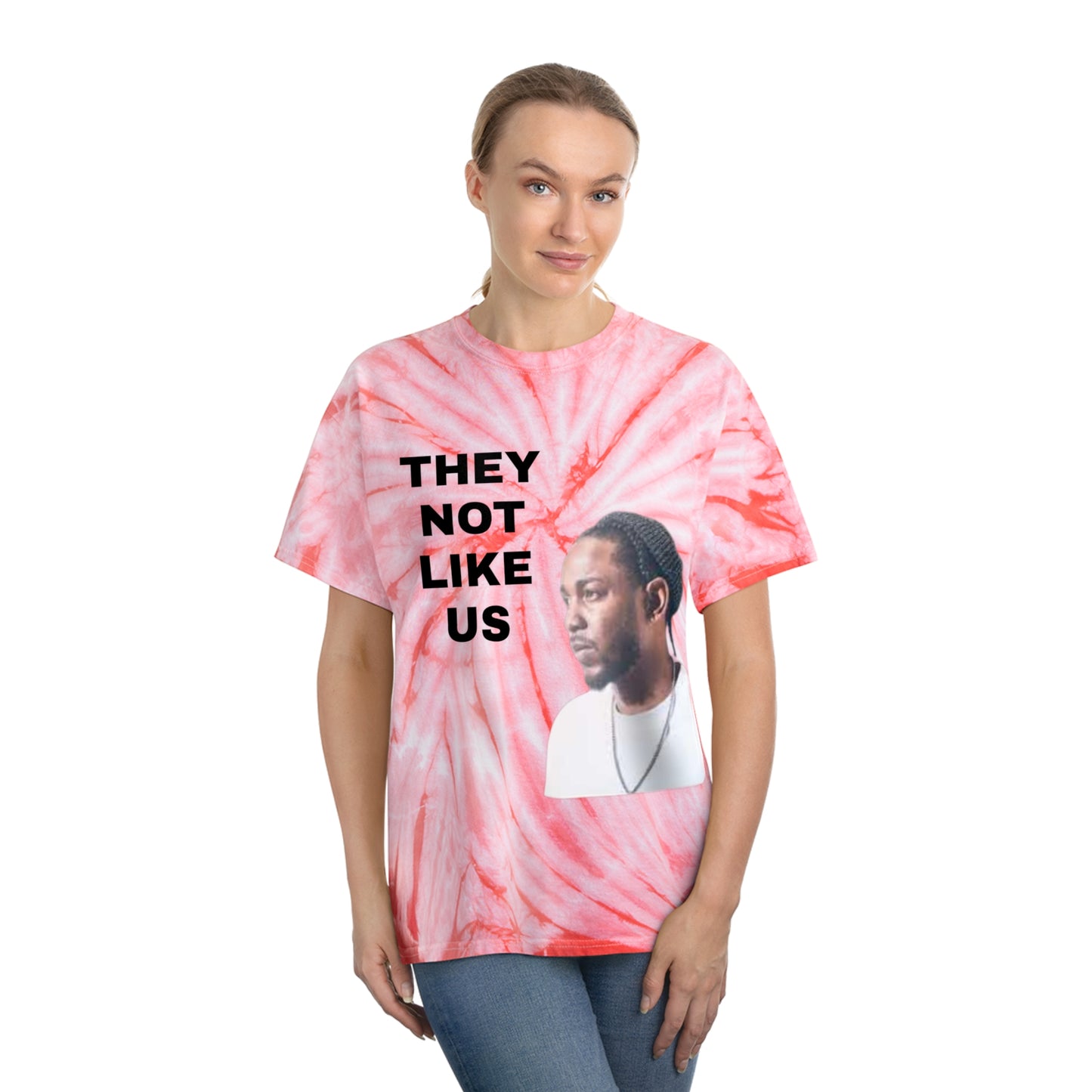 Kendrick Lamar GOAT Tie-Dye Tee, Cyclone - HCWP