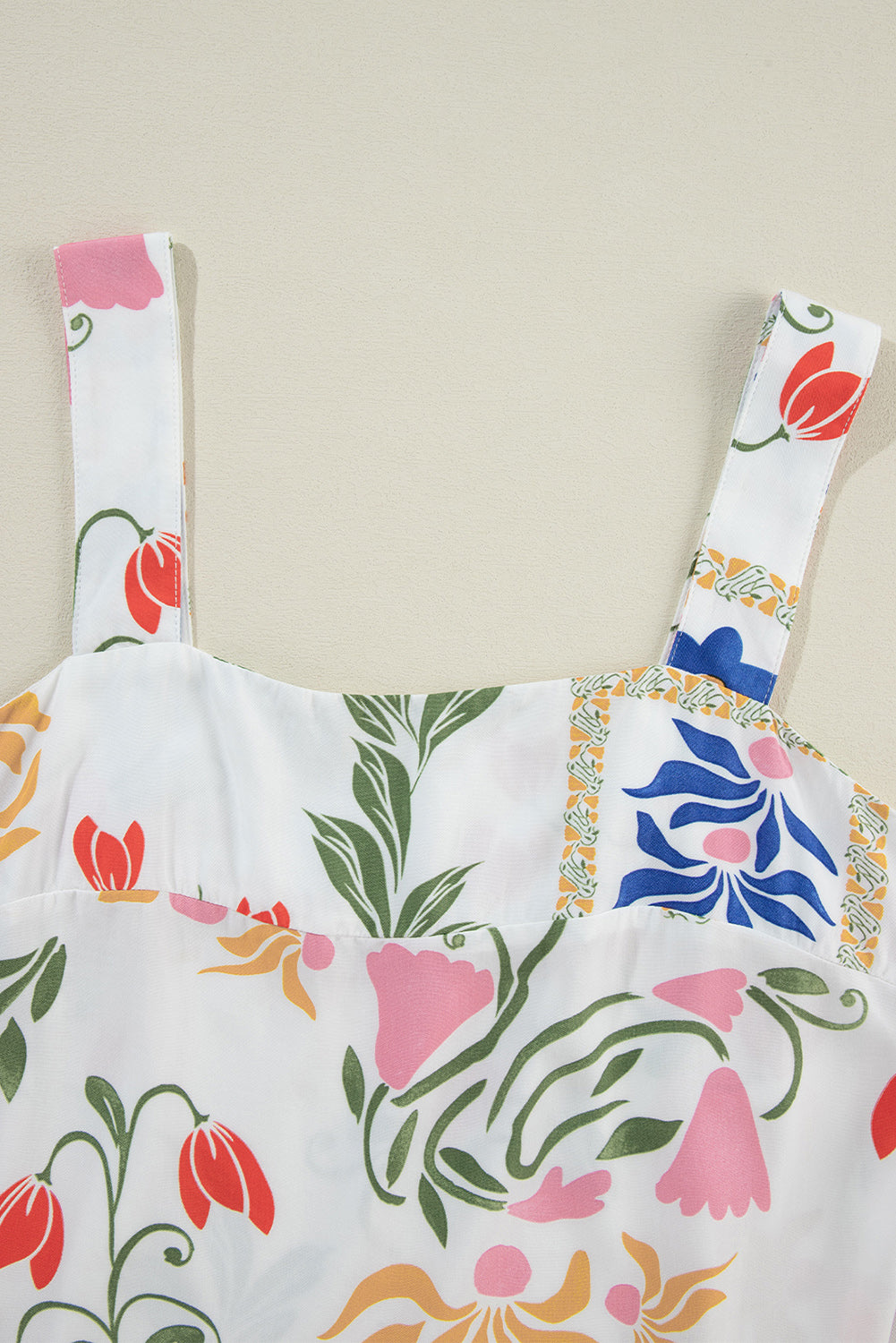 White Colorful Printed Set - HCWP