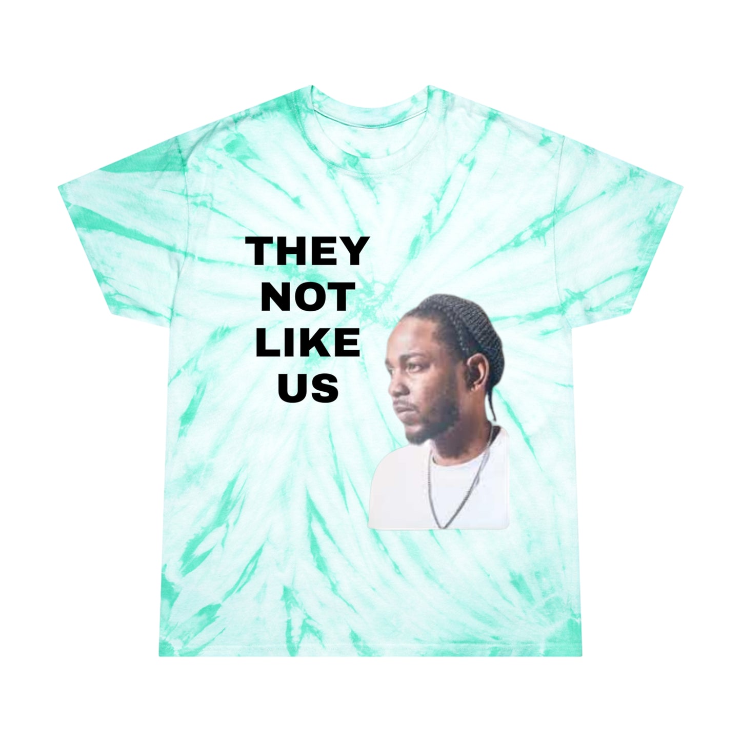 Kendrick Lamar GOAT Tie-Dye Tee, Cyclone - HCWP