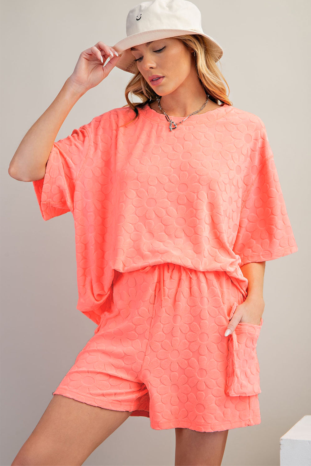 Grapefruit Orange Floral Set - HCWP