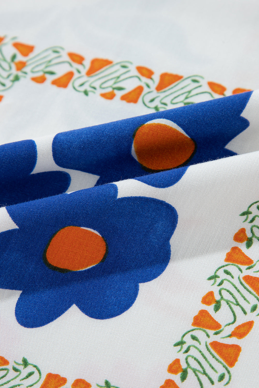 White Colorful Printed Set - HCWP