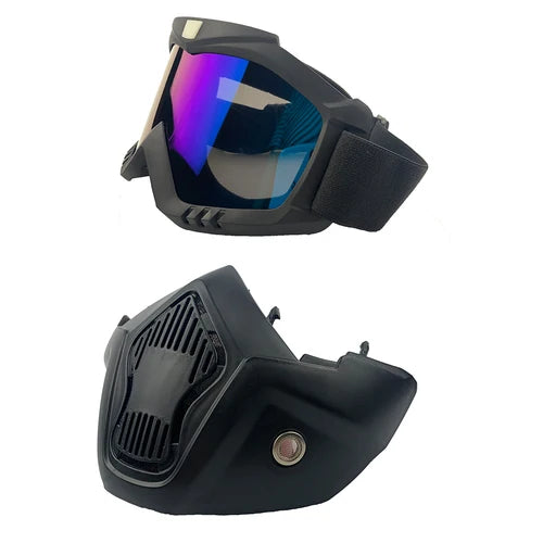 Ski Snowboard Maske Schneemobil
