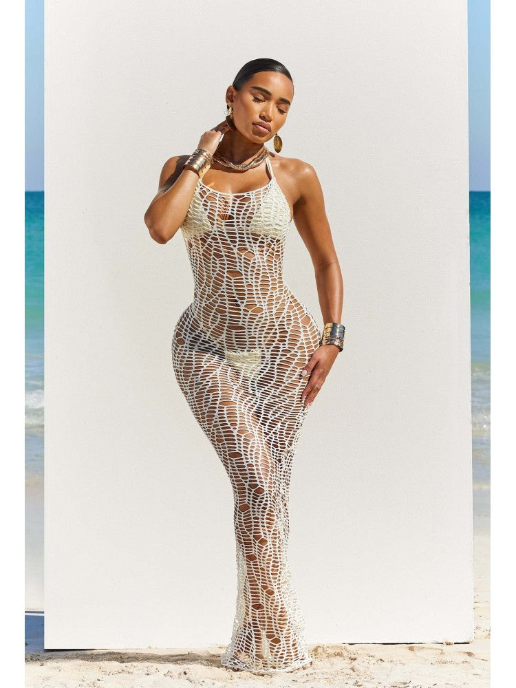 See Through High Rise Backless Bikinis 3 Piece Sets - HCWP