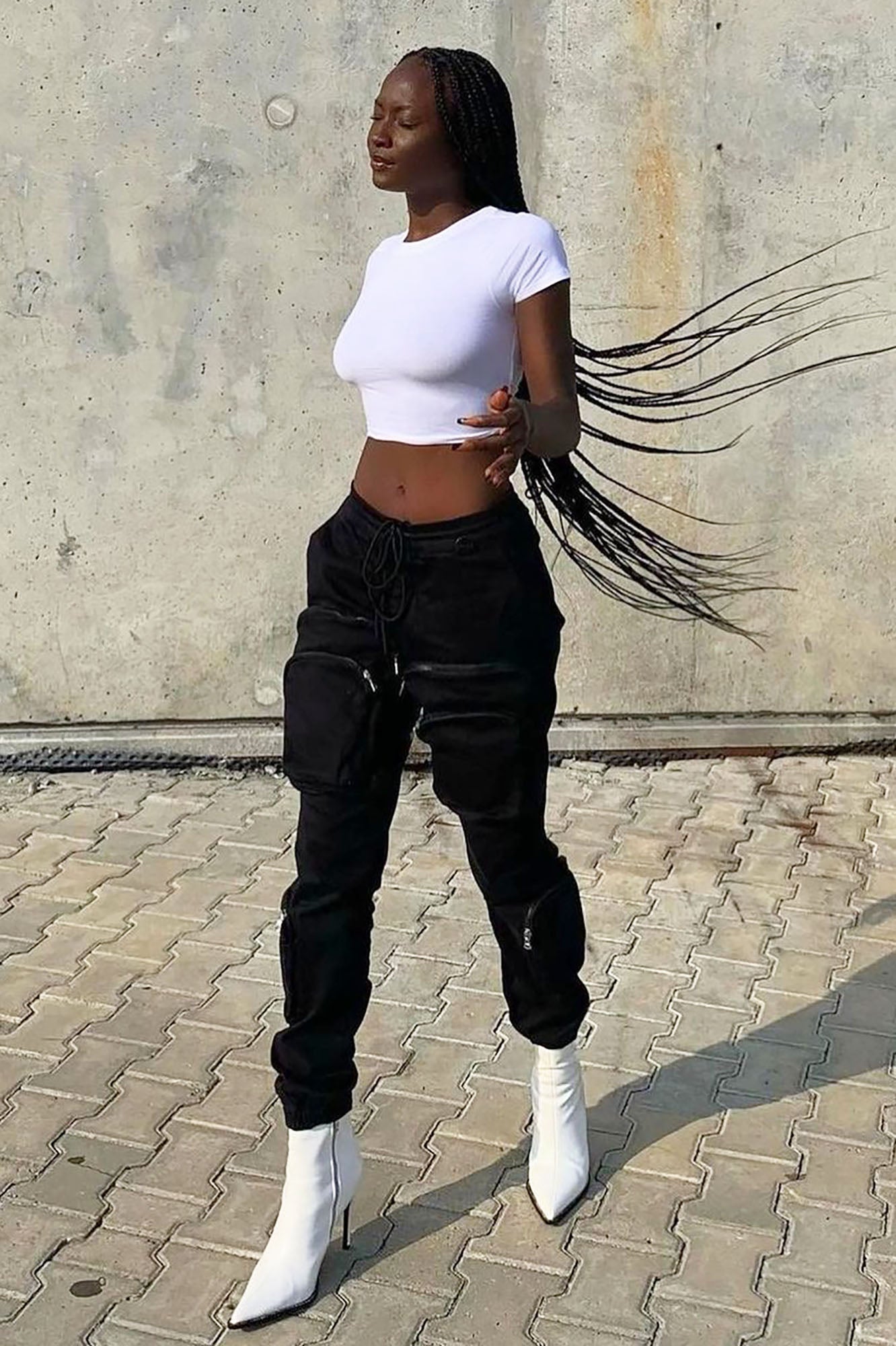 Robin Crop Top - White - HCWP