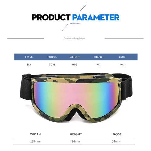 Ski brille zum Snowboarden