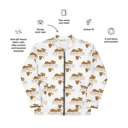 Alkebulan Unisex Bomber Jacket - HCWP