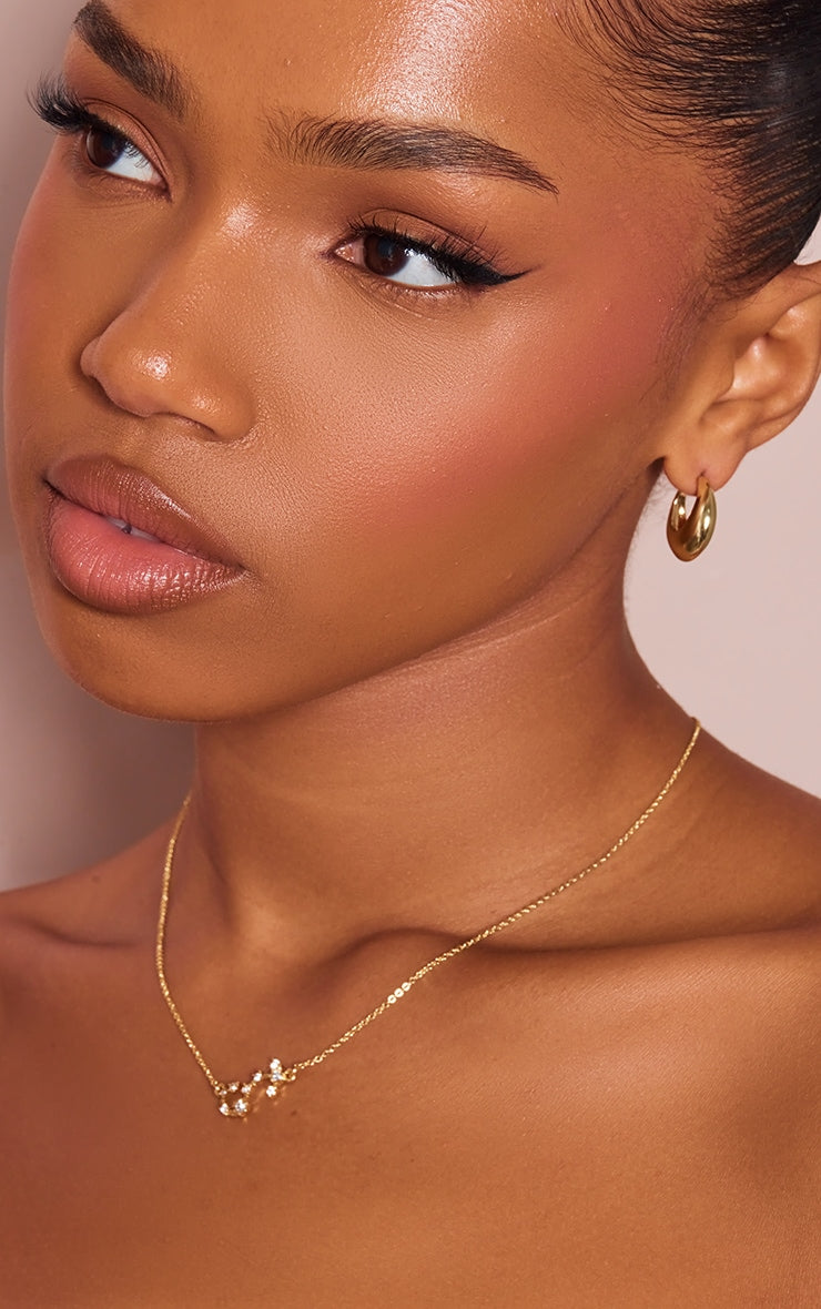 Gold Plated Pisces Celestial Necklace - HCWP