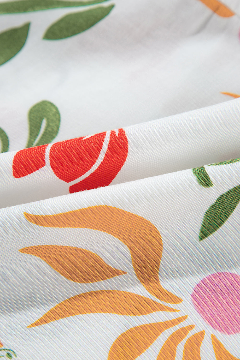 White Colorful Printed Set - HCWP
