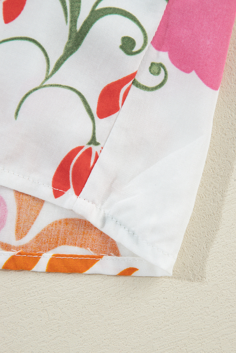 White Colorful Printed Set - HCWP