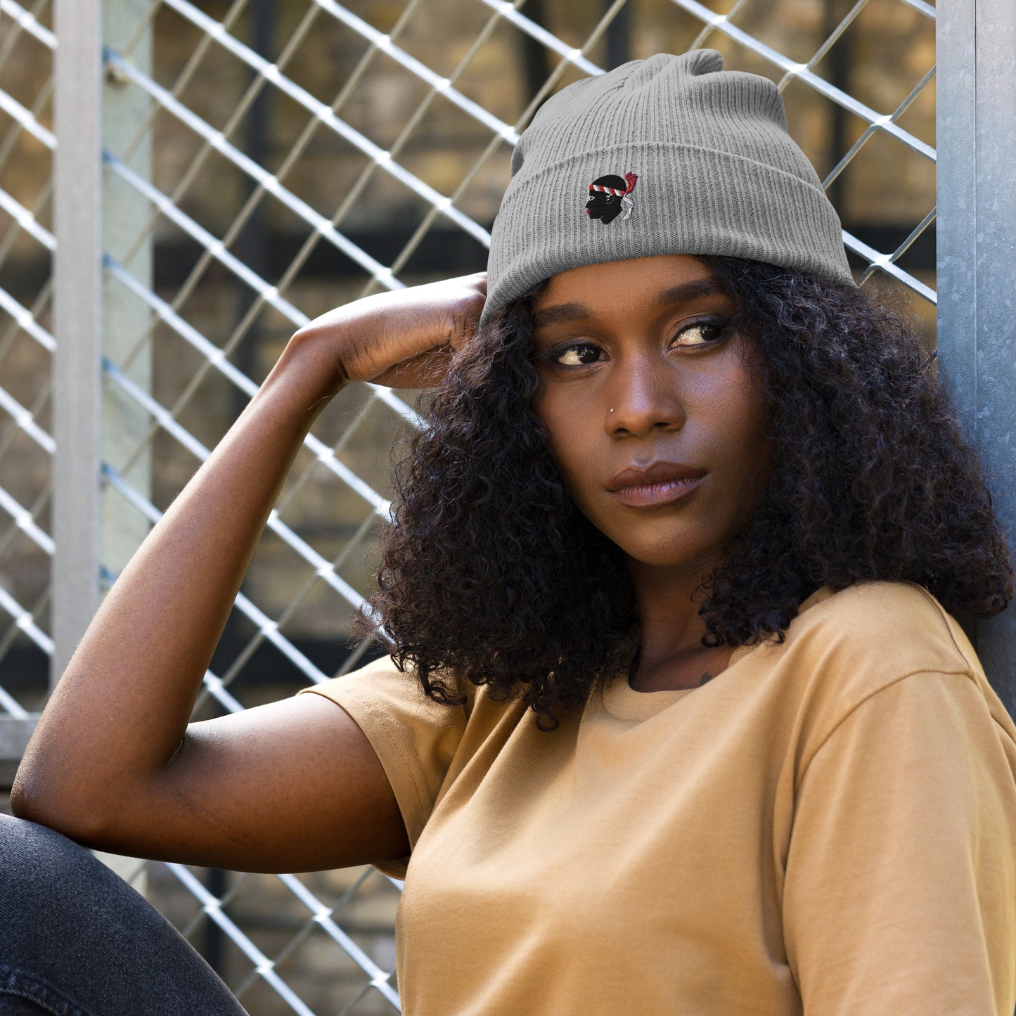Organic ribbed beanie - HCWP