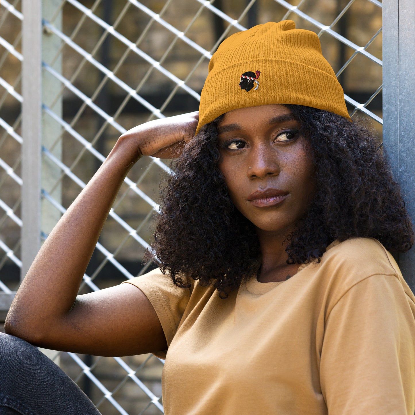 Organic ribbed beanie - HCWP