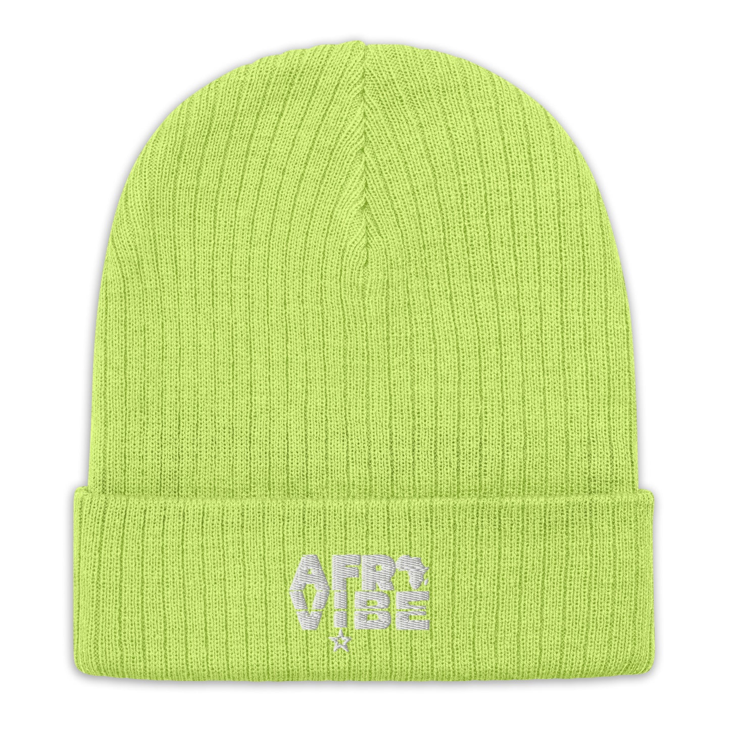 AFRO VIBE Ribbed knit beanie - HCWP