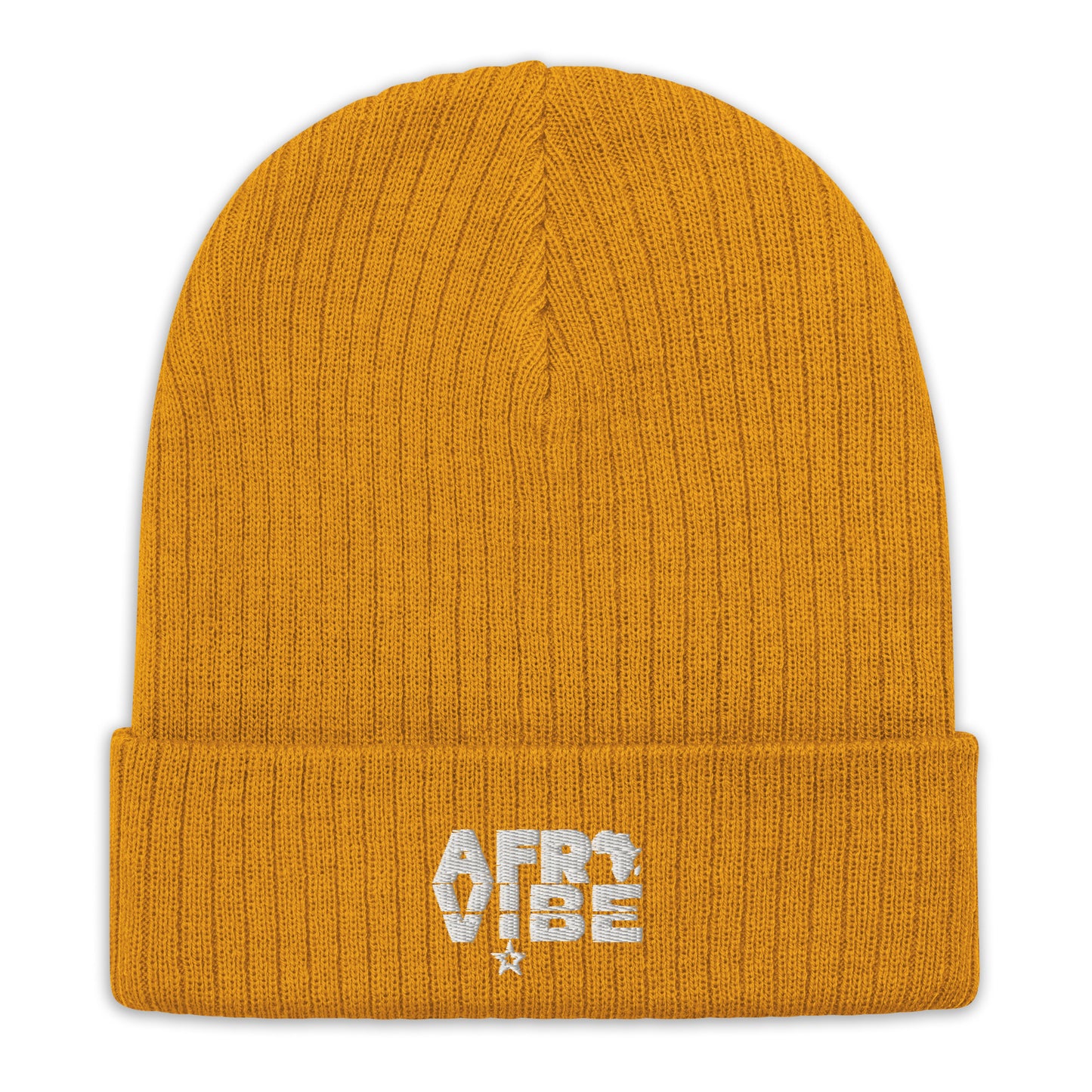 AFRO VIBE Ribbed knit beanie - HCWP