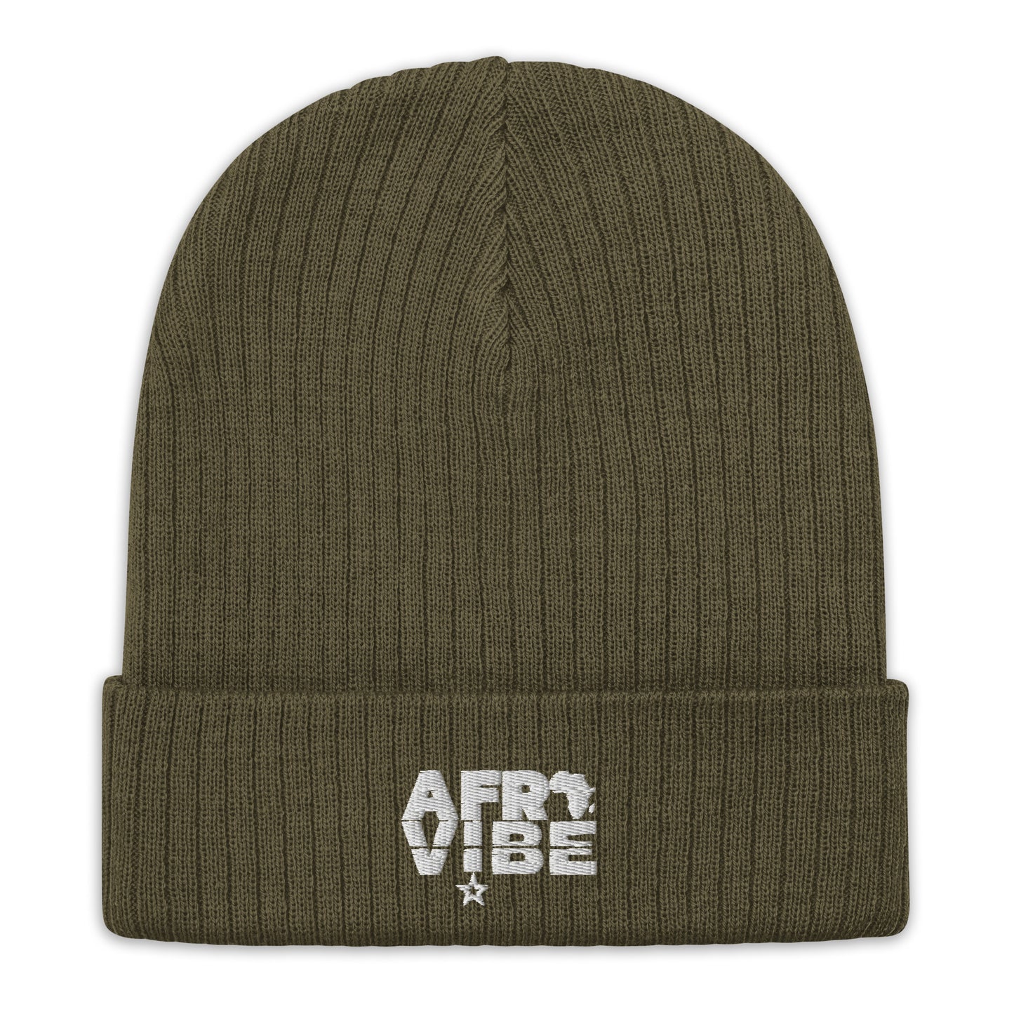 AFRO VIBE Ribbed knit beanie - HCWP