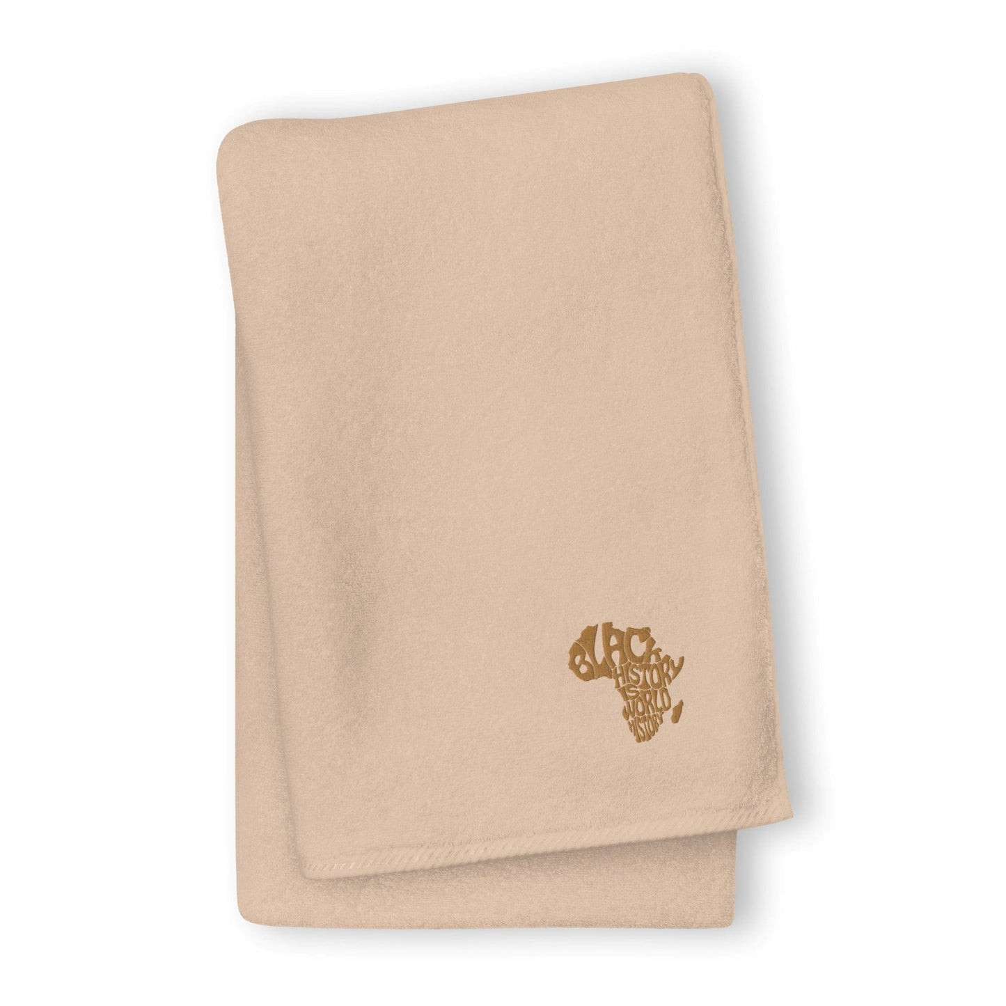 Africa Map cotton towel - HCWP