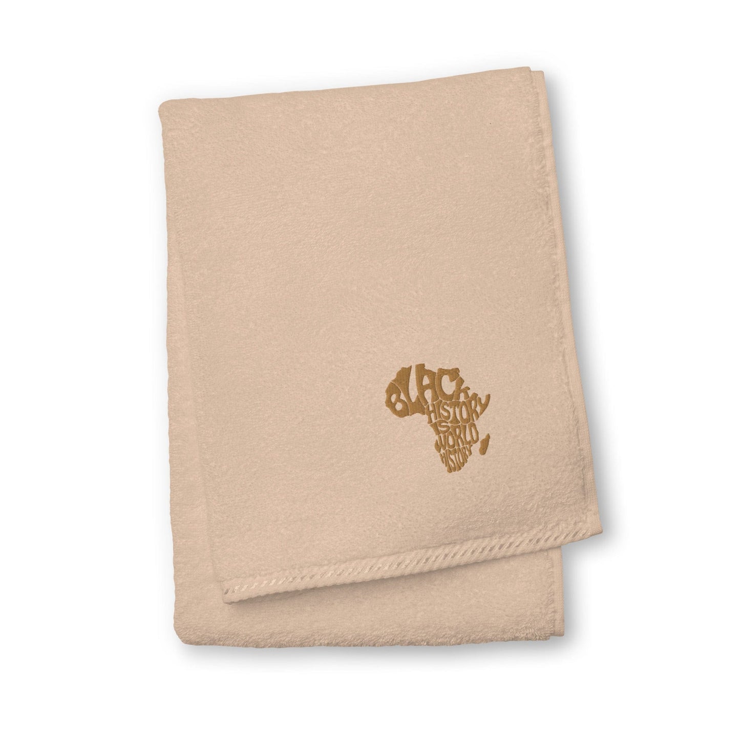 Africa Map cotton towel - HCWP