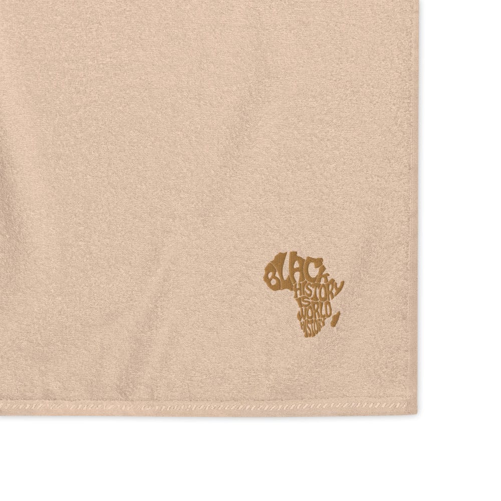 Africa Map cotton towel - HCWP