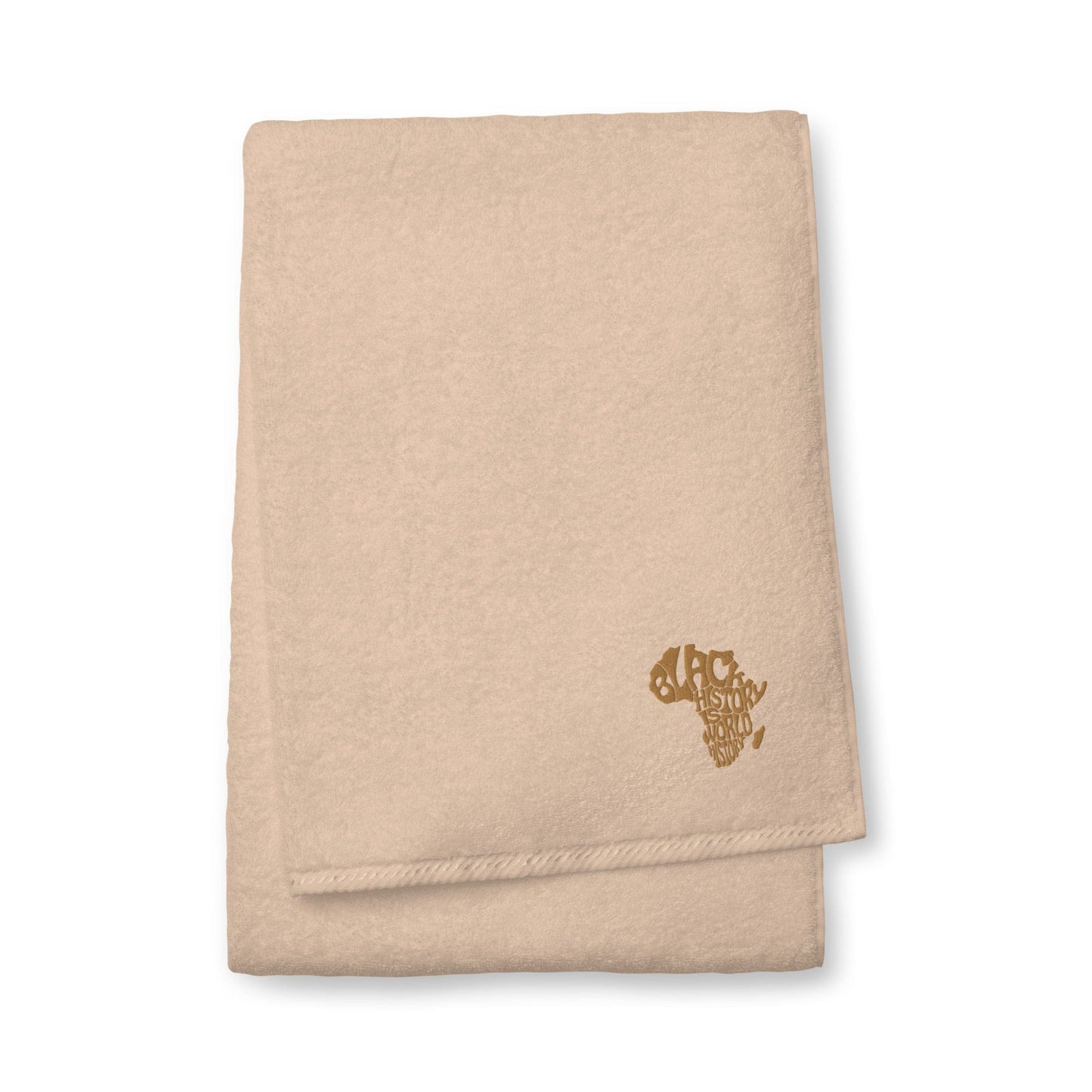 Africa Map cotton towel - HCWP