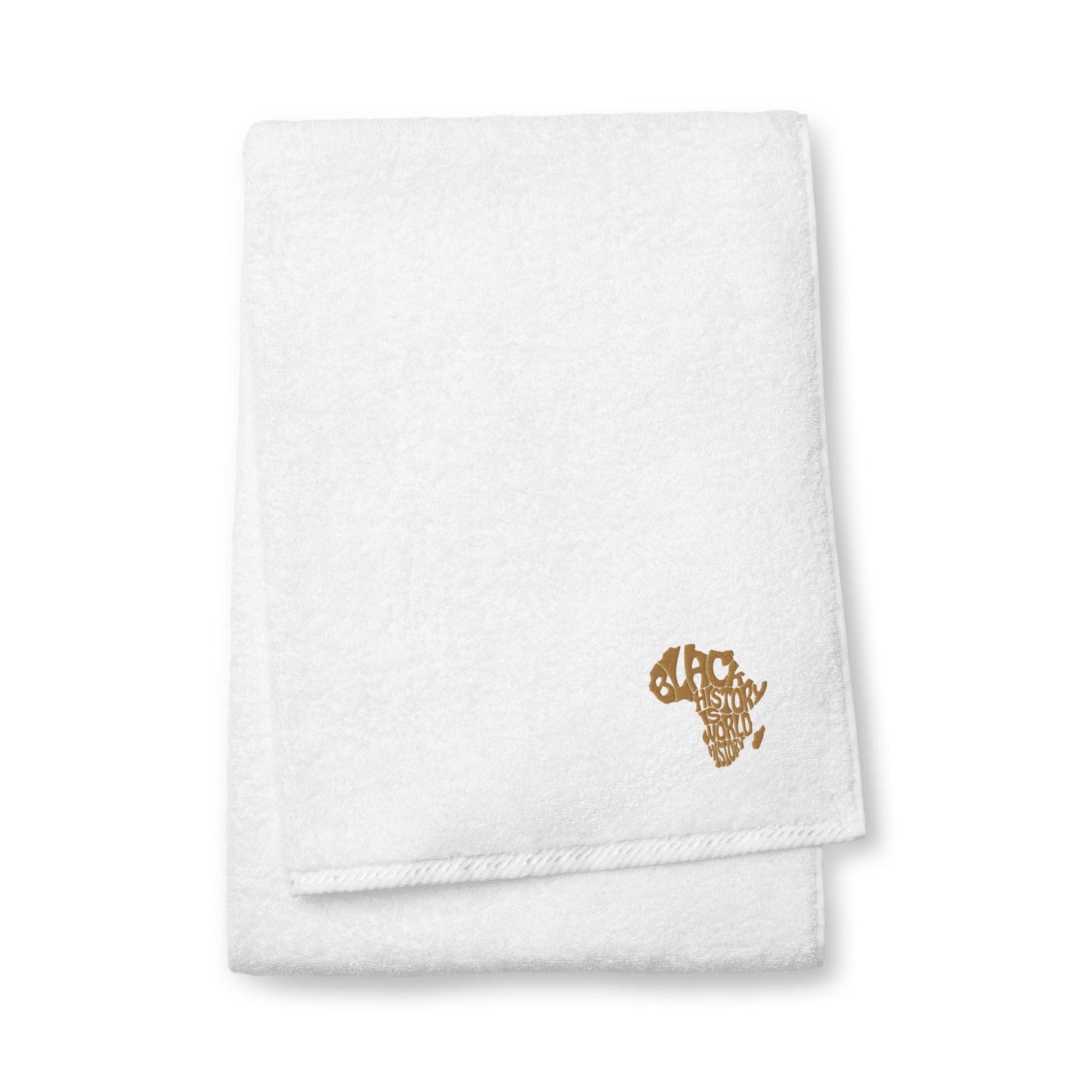 Africa Map cotton towel - HCWP