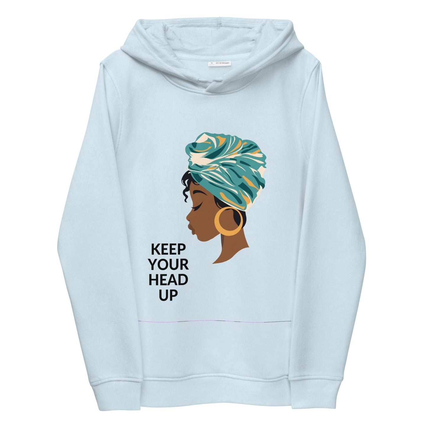 Keep your Head up Women's eco fitted hoodie - HCWP