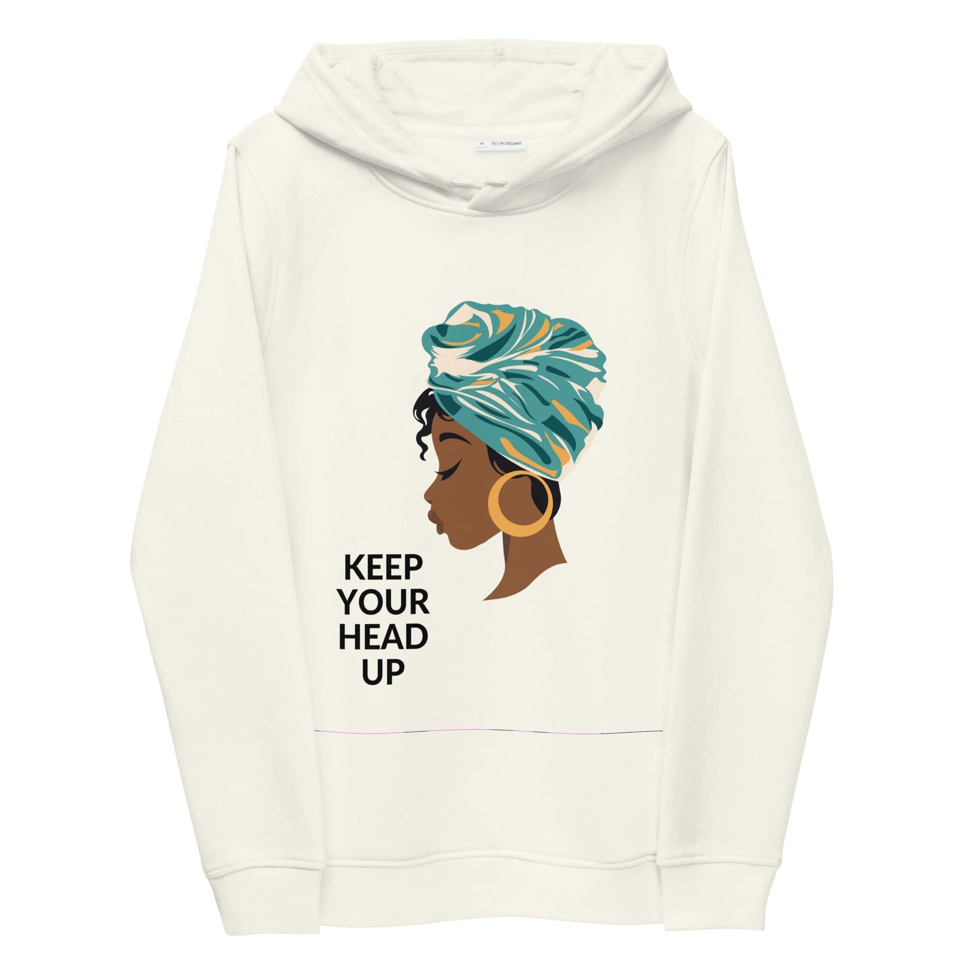 Keep your Head up Women's eco fitted hoodie - HCWP