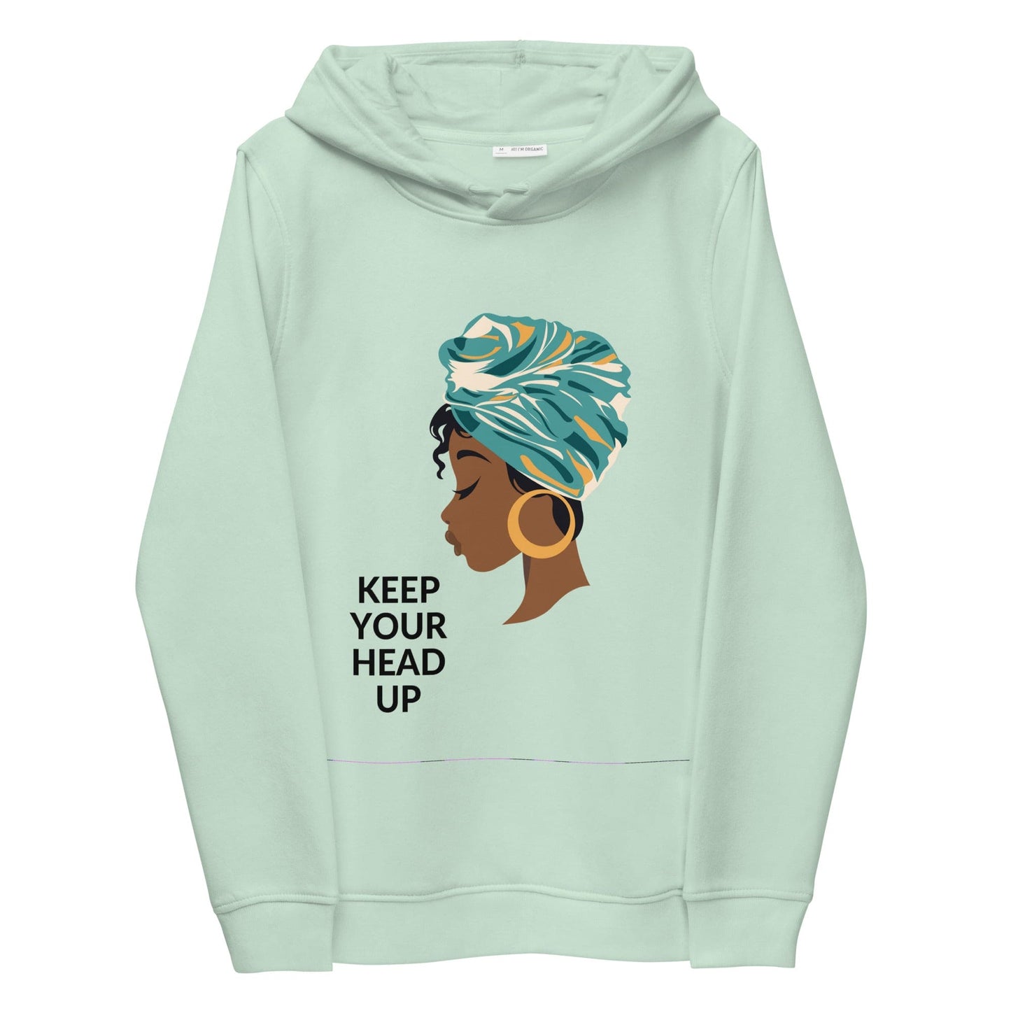 Keep your Head up Women's eco fitted hoodie - HCWP
