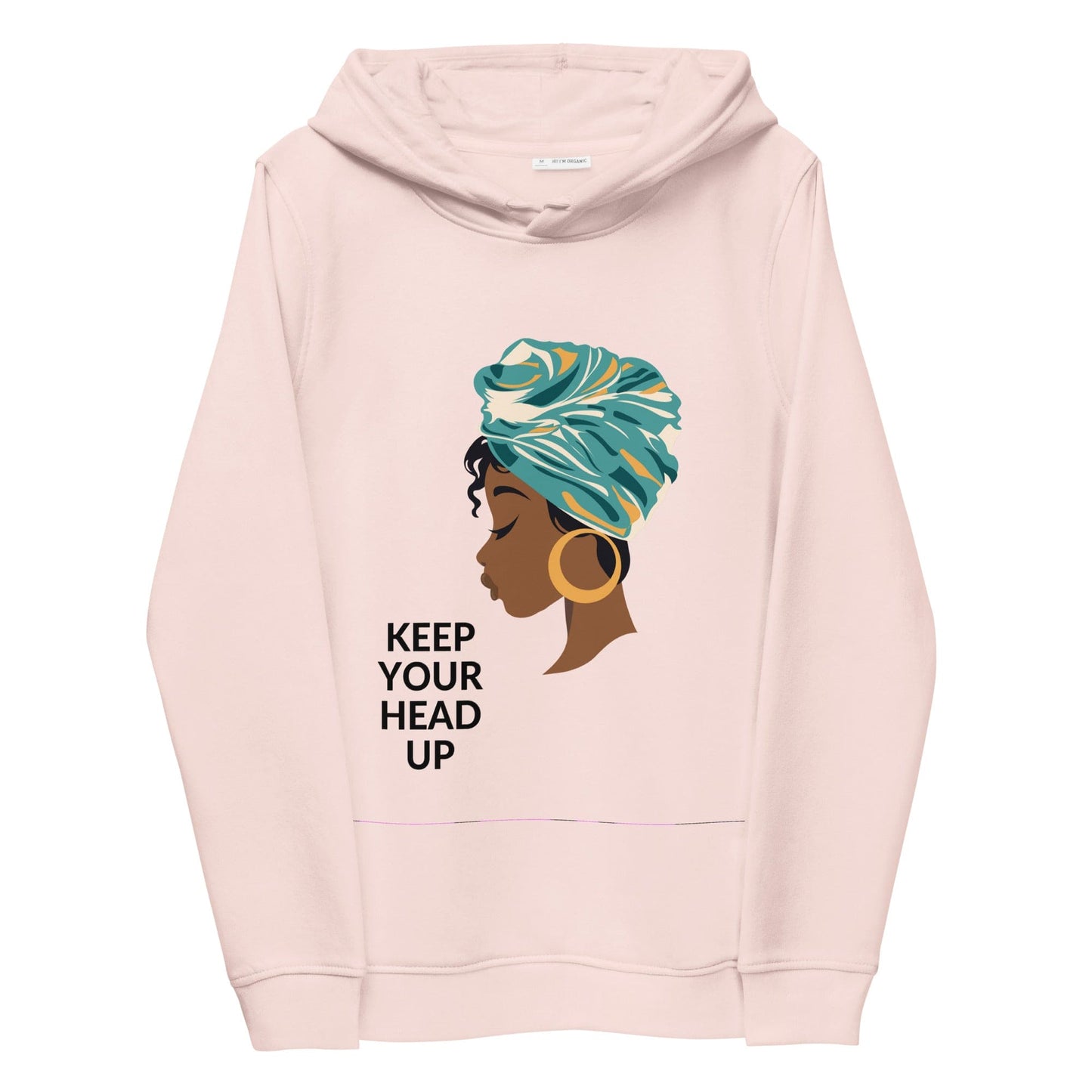Keep your Head up Women's eco fitted hoodie - HCWP