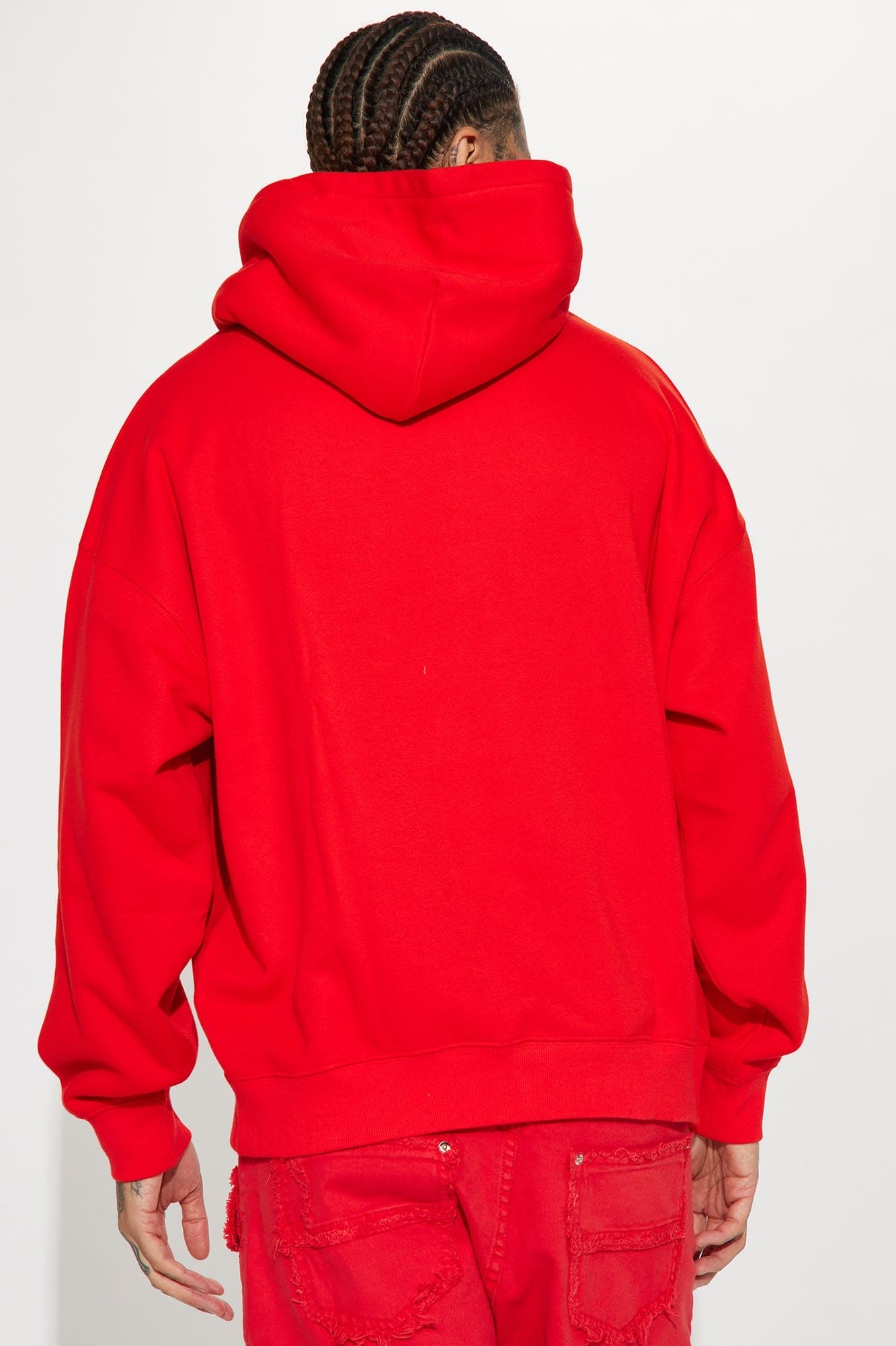 Tyson Oversized Heavyweight Hoodie - Black - HCWP
