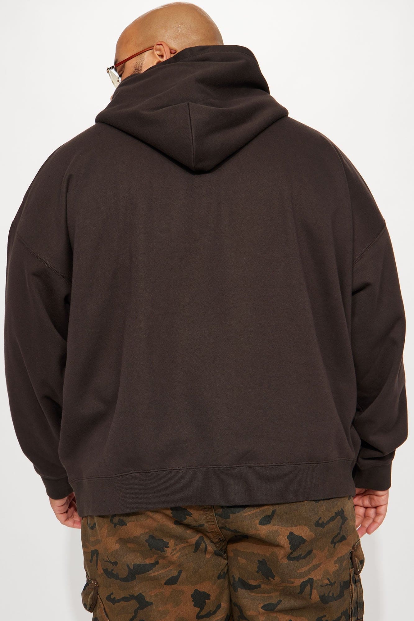 Tyson Oversized Heavyweight Hoodie - Black - HCWP