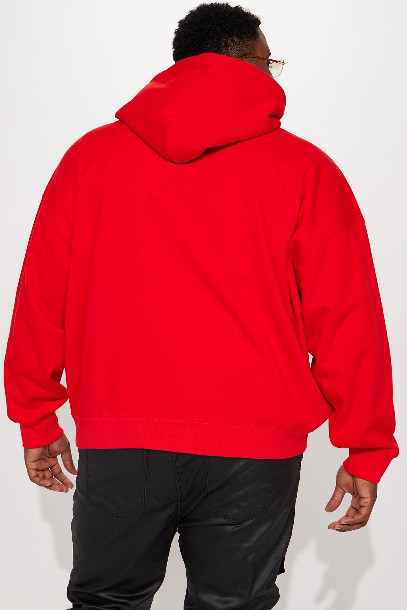 Tyson Oversized Heavyweight Hoodie - Black - HCWP